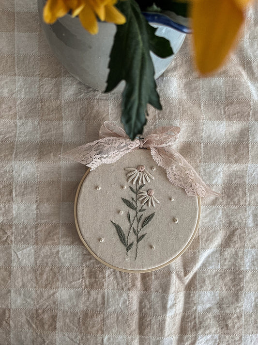 Broderie - Marguerites