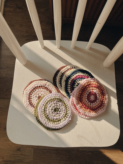 Sous-verres en crochet