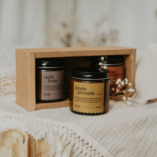 Trio de bougies d'automne - 4oz