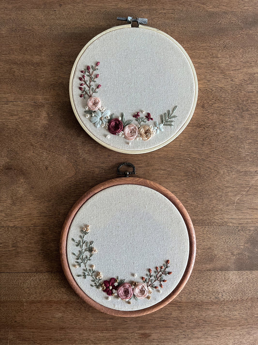 Broderies florales