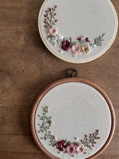 Broderies florales