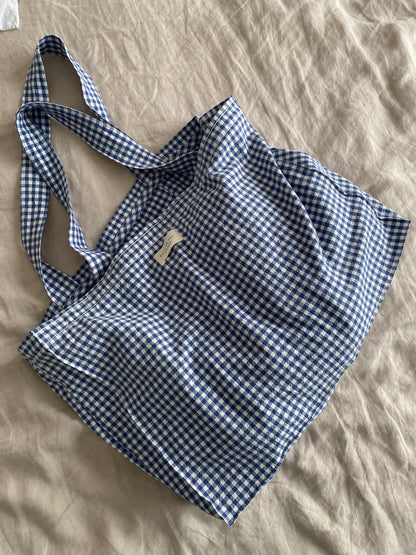 Organic Cotton Tote Bag - Navy