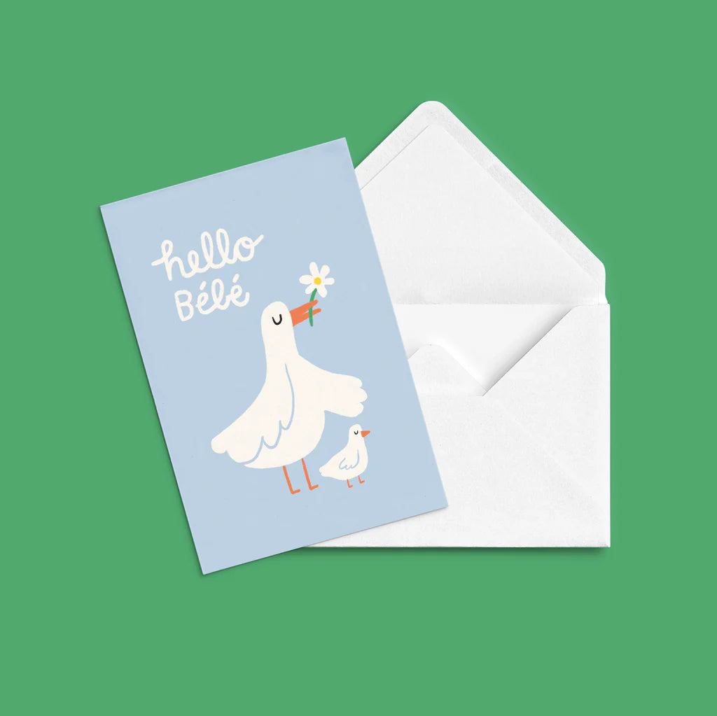 Greeting Card - Hello Baby