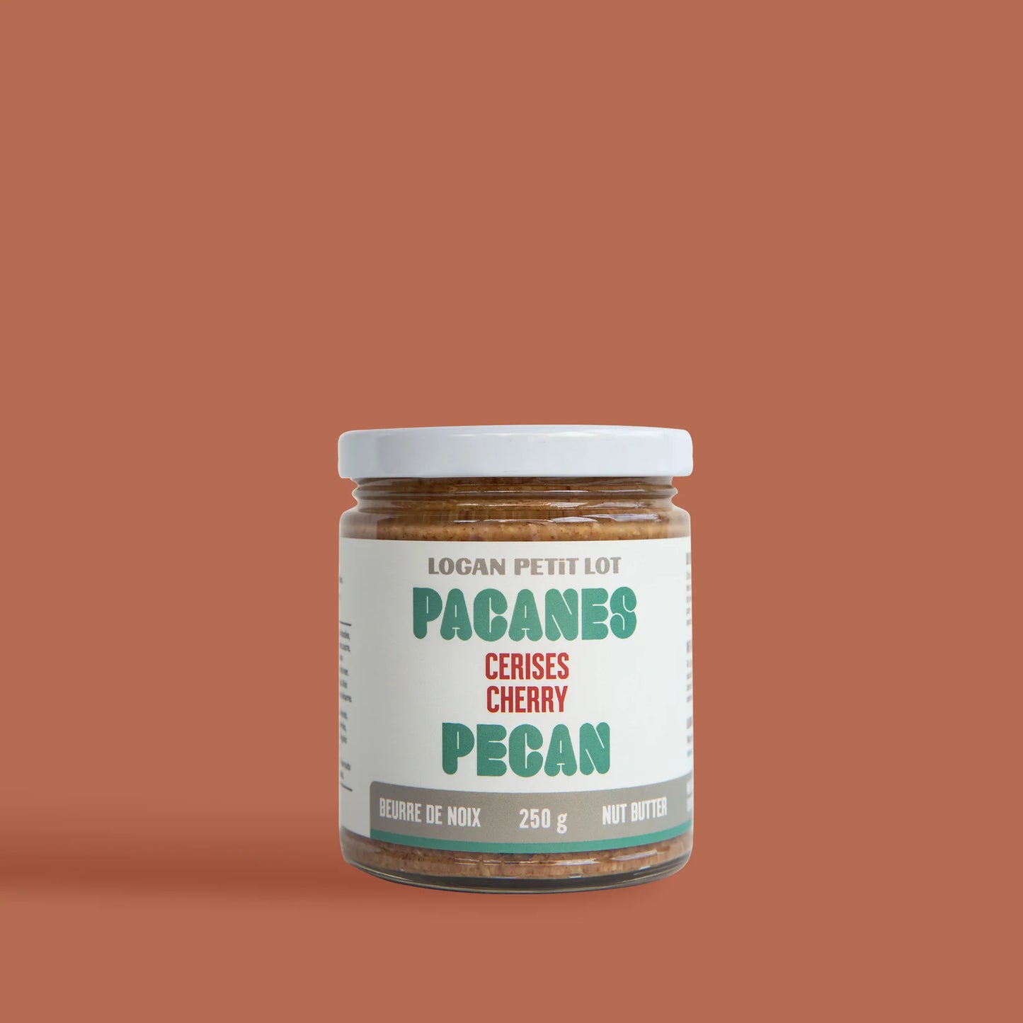 Beurre de pacanes + cerises