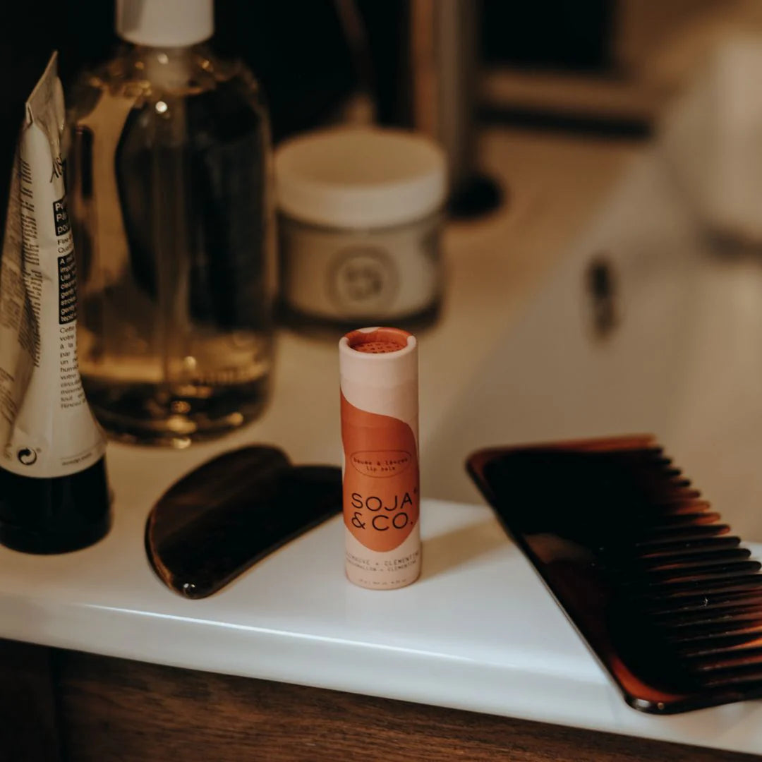 Baume à lèvres - Guimauves + clémentines