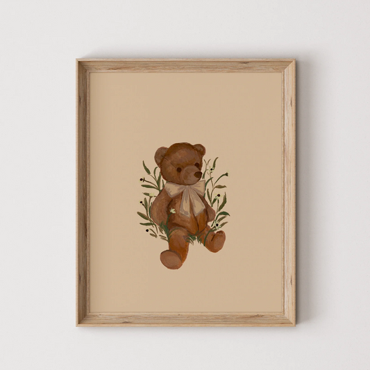 Affiche - Pinky bear