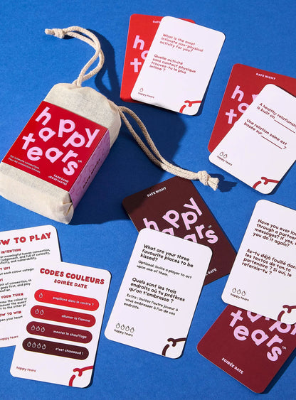 Jeu de cartes | Soirée date - Happy Tears