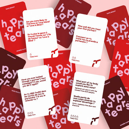 Jeu de cartes | Soirée date - Happy Tears