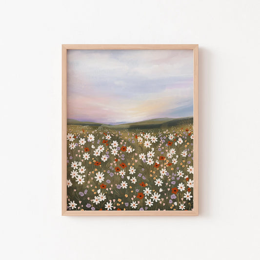 Poster - Floral Field