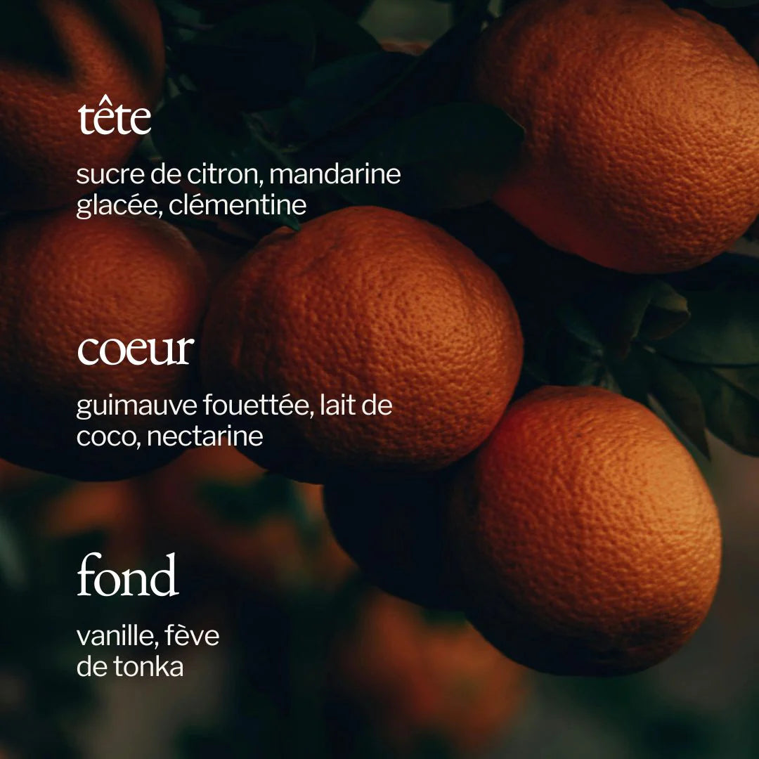 Baume à lèvres - Guimauves + clémentines