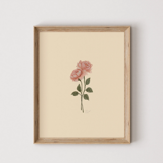 Affiche - Pivoines