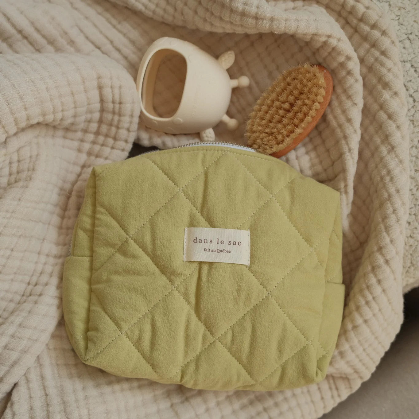 Pochette matelassée - 3 couleurs