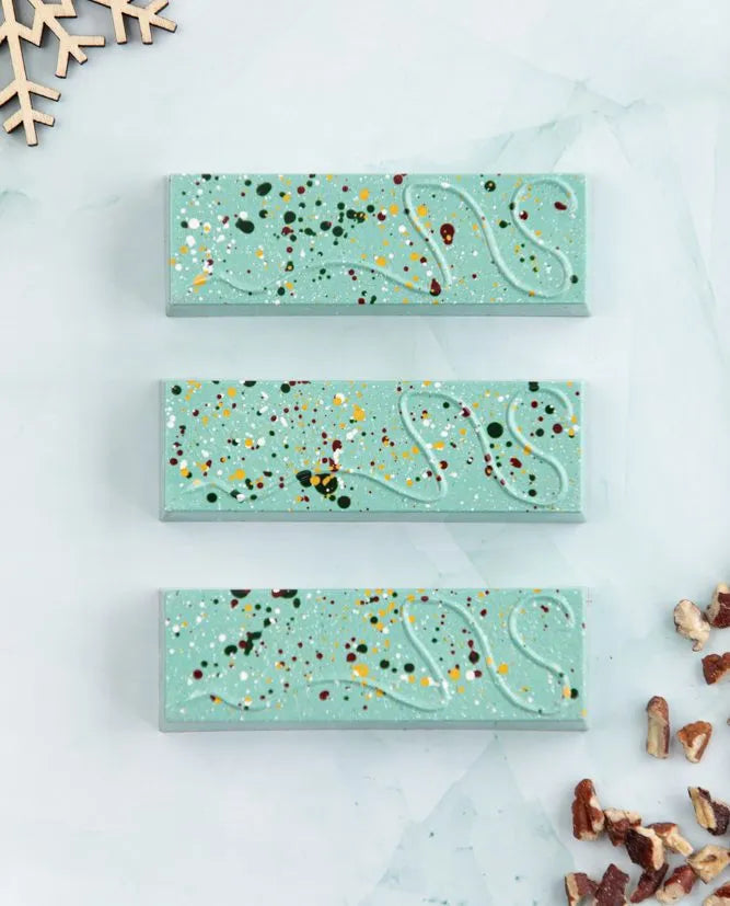 Tablette caramel praliné et pacanes