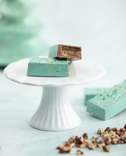 Tablette caramel praliné et pacanes